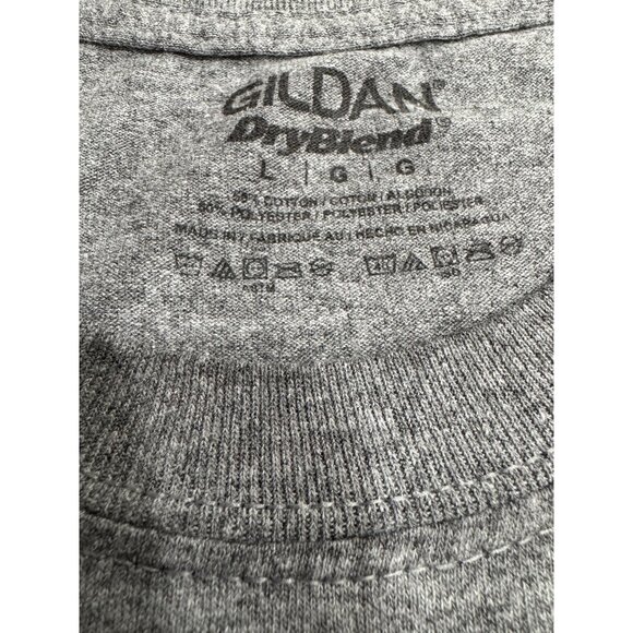 Salsa Challenge 5K Shirt Mens L Gray Arizona Hemophilia Assoc Short Sleeve - Picture 5 of 6